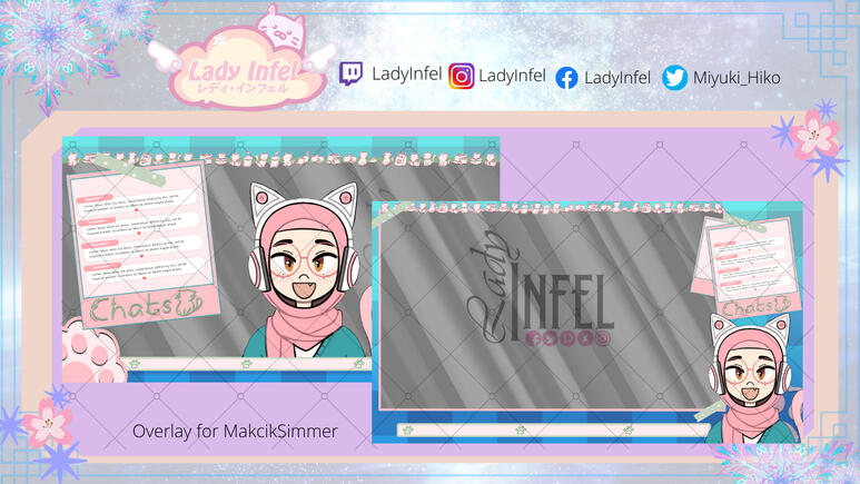 Makcik Simmer overlay